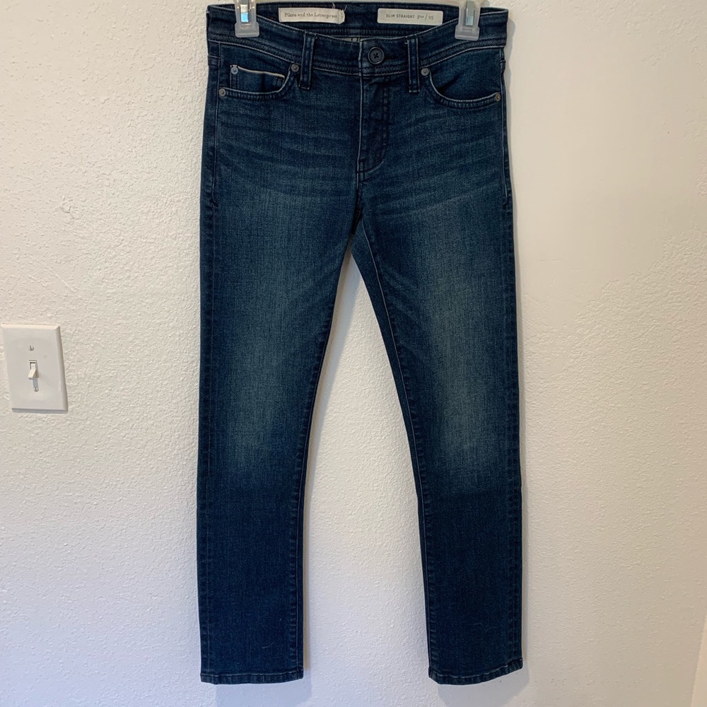 Pilcro and the Letterpress Slim straight Jeans